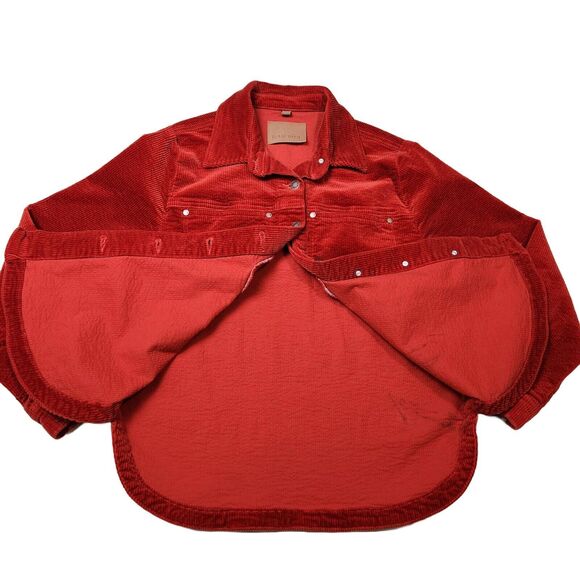 Judy Blue Corduroy Jacket Womens L Boho Western Tasseled Cowgirl ButtonUp Hippie - Picture 7 of 14